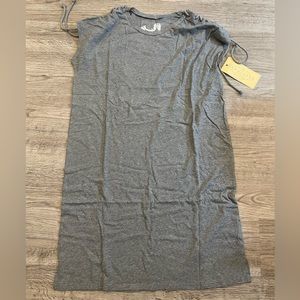 Nanavatee Women’s dress, heather grey wash, Small